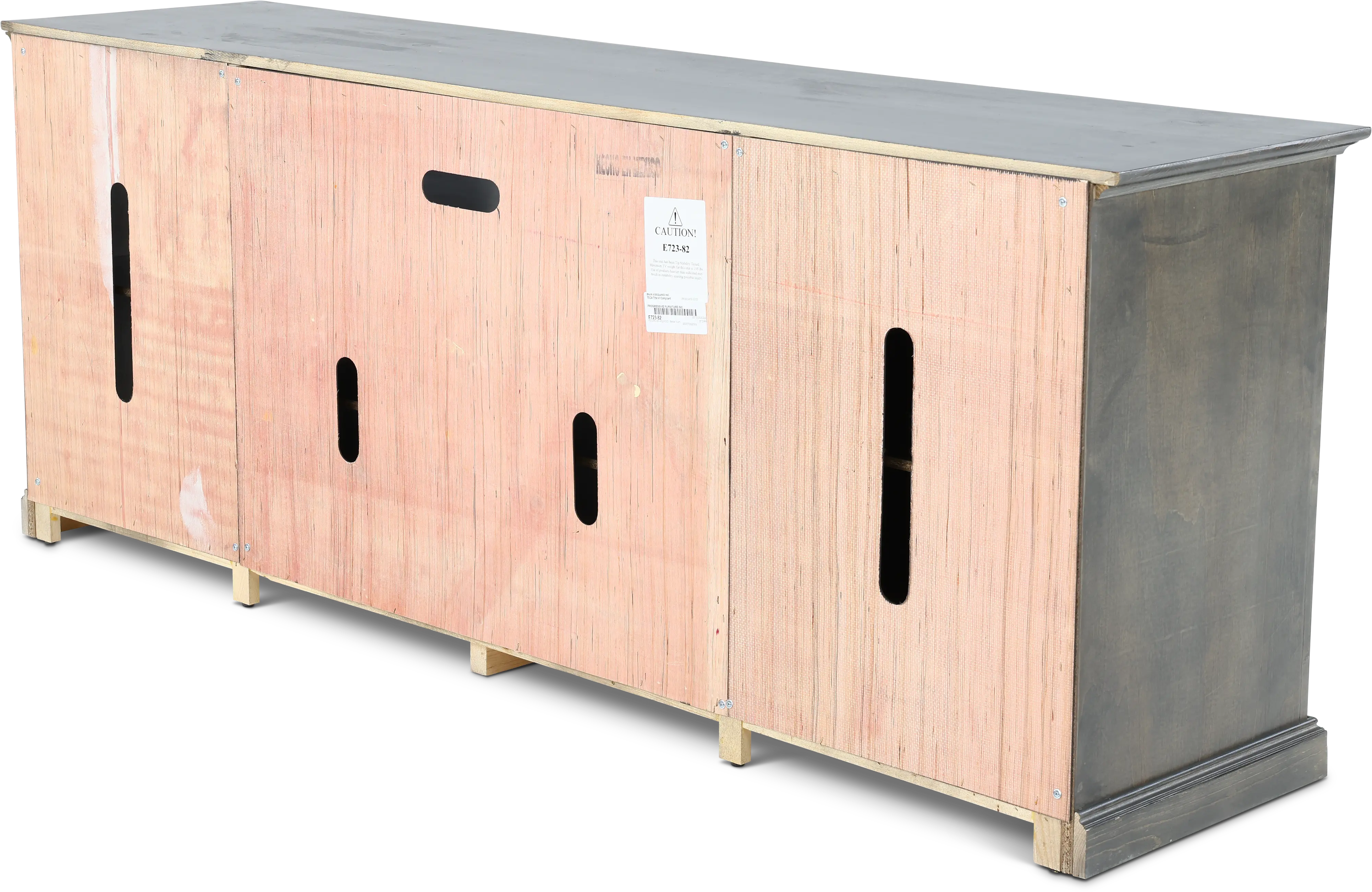 Hamilton Gray 82  TV Stand-5