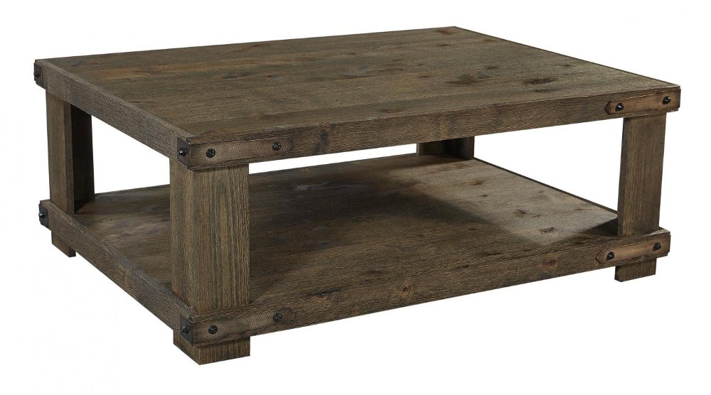 Sawyer Rustic Brown Coffee Table