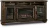 Sawyer Brown 78  Fireplace TV Stand