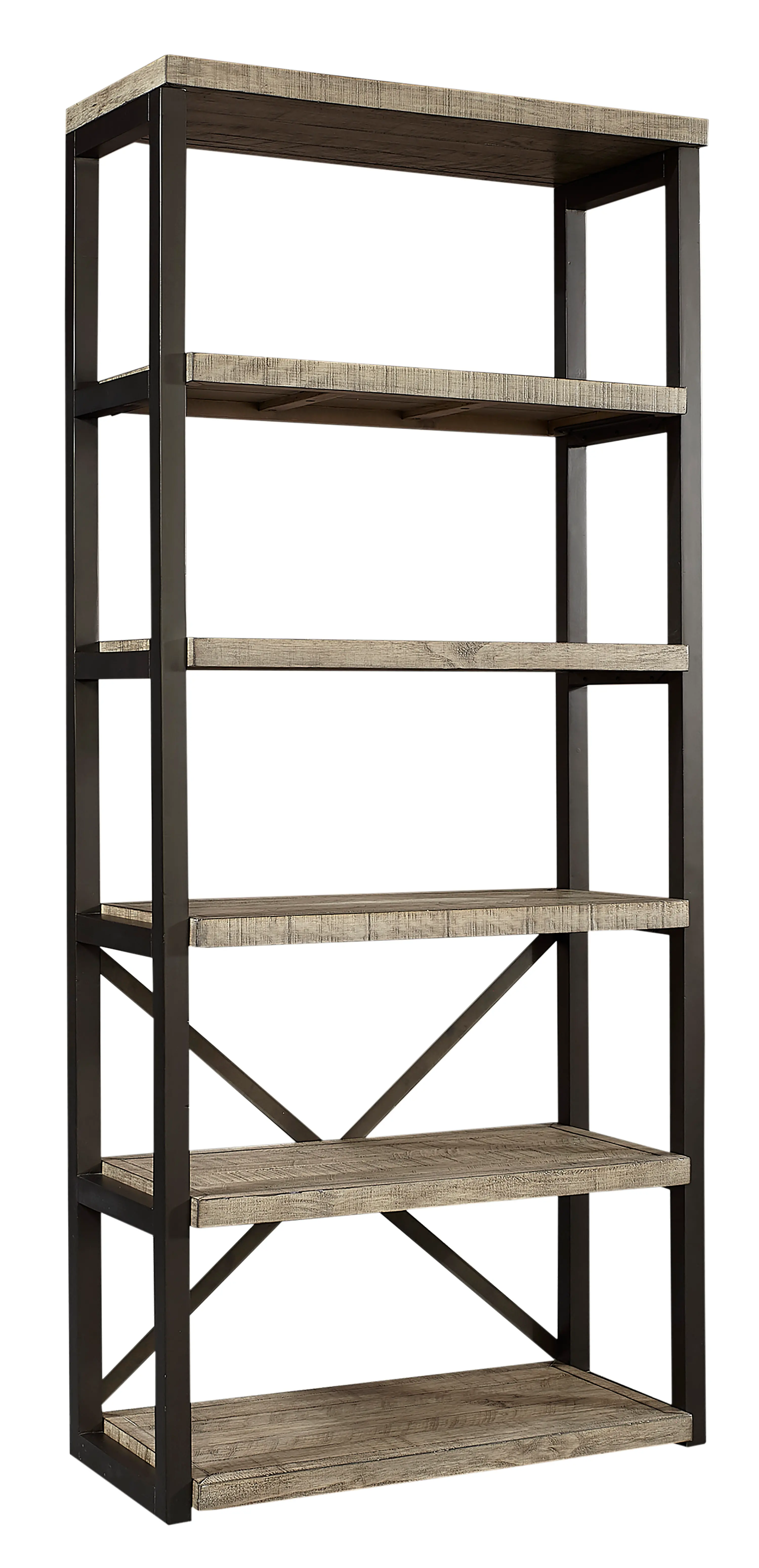 Grayson Brown Bookcase-1