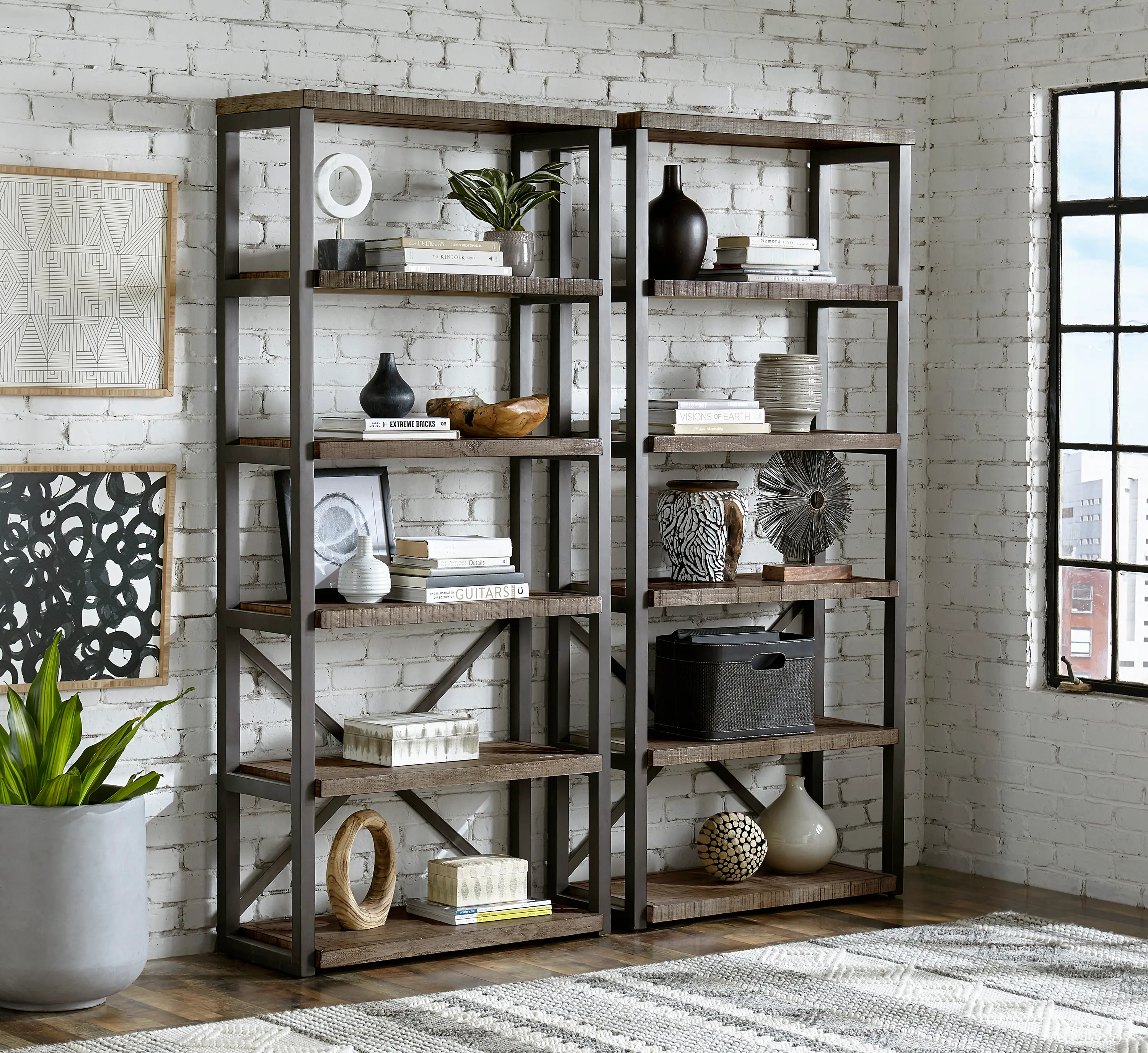 Grayson Brown Bookcase-2