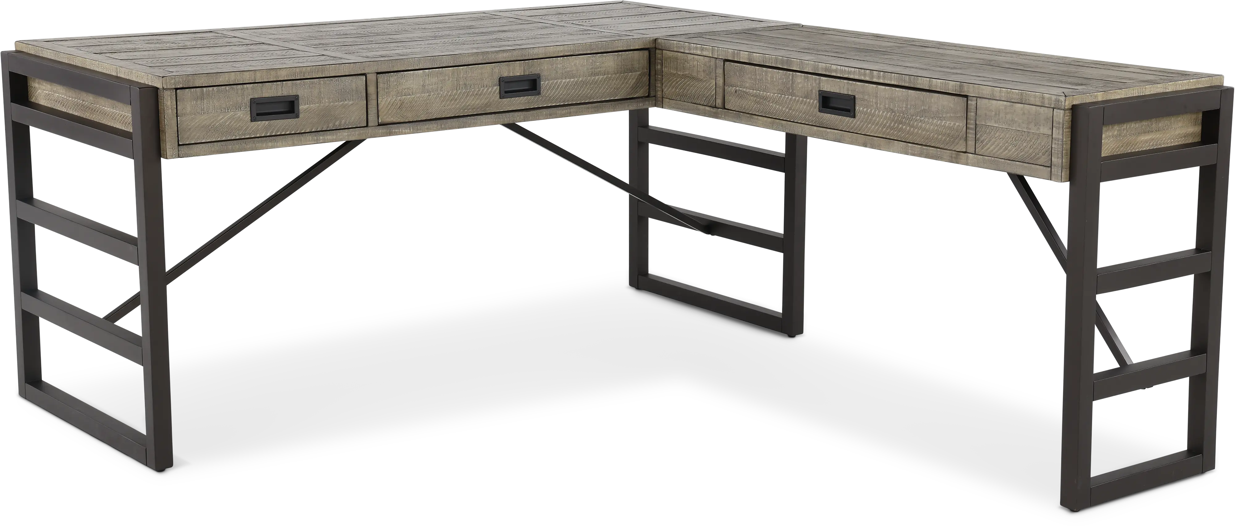 Grayson Gray L-Shaped Desk-1