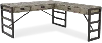 Grayson Gray L-Shaped Desk