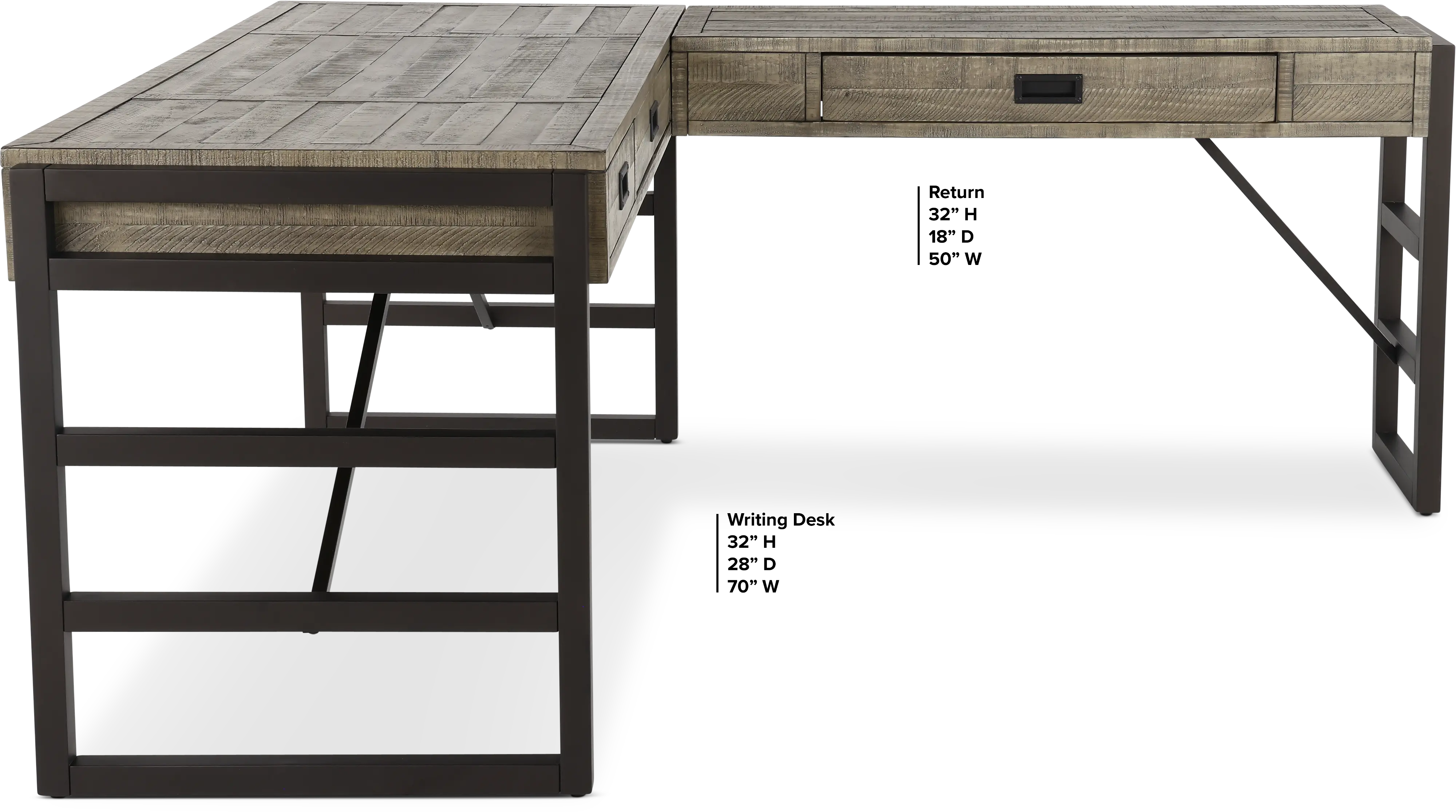Grayson Gray L-Shaped Desk-3