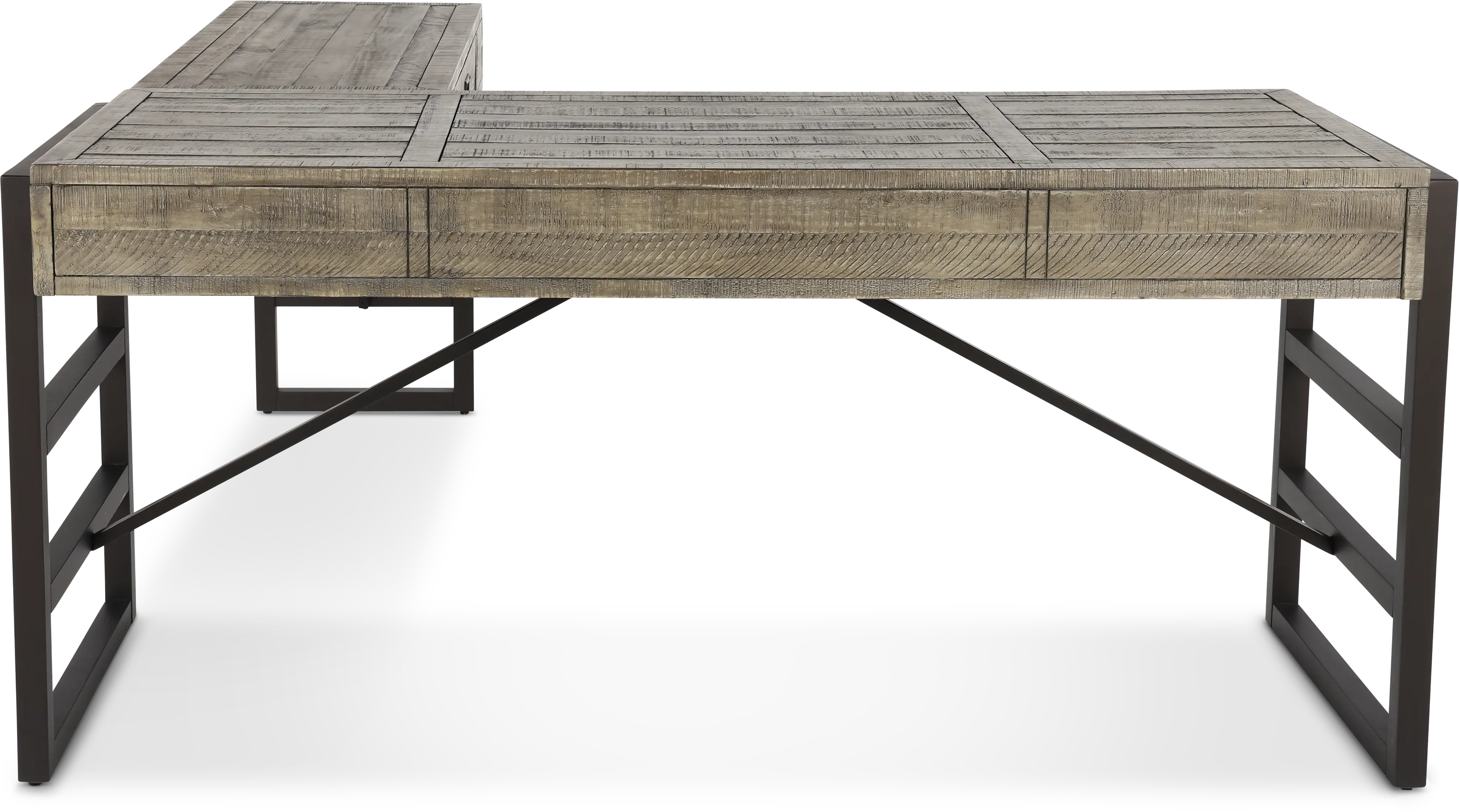 Grayson Gray L-Shaped Desk-8