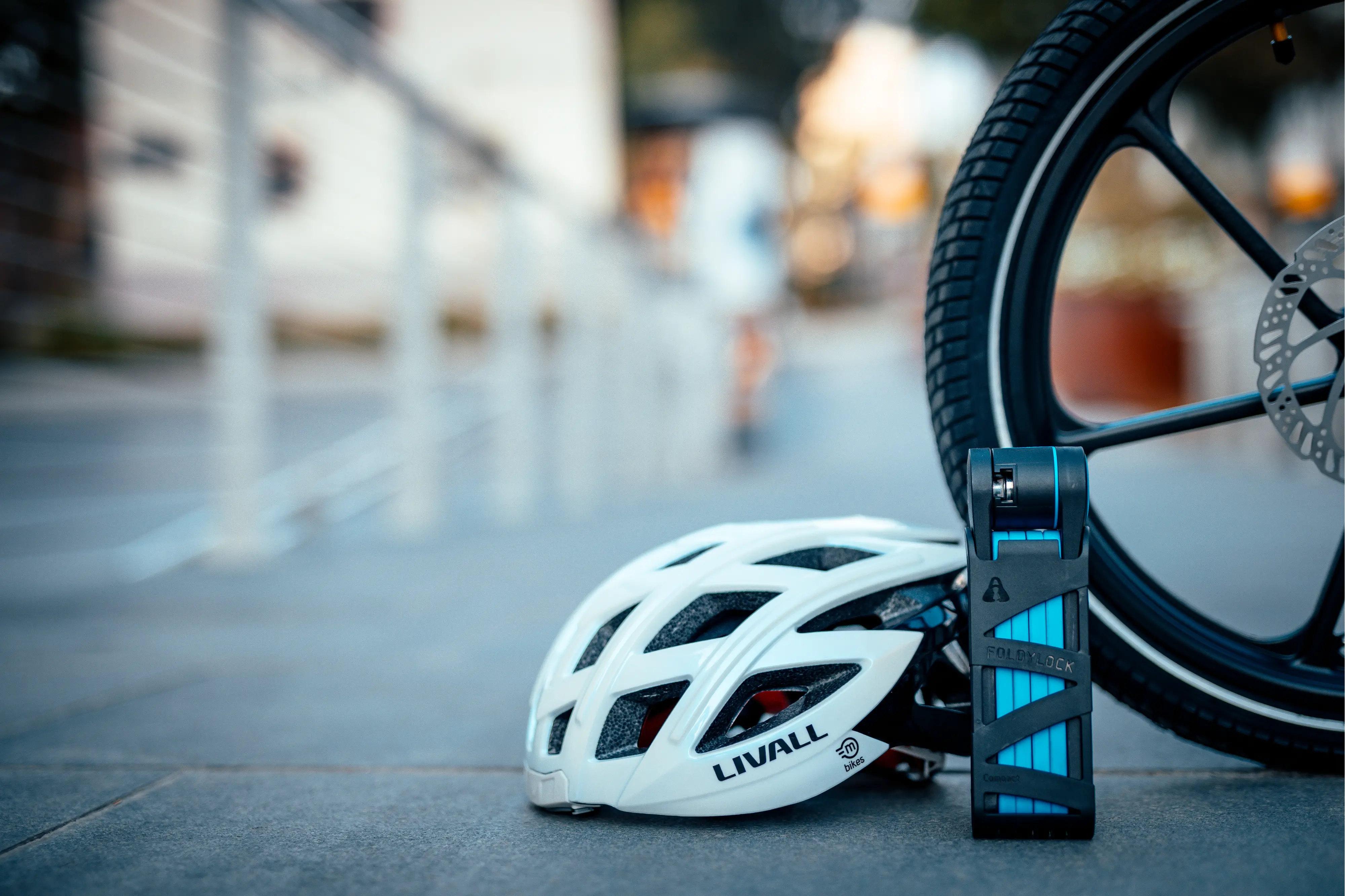 LOCK/FOLDYLOCK_BLUE Magnum Foldylock Compact Bike Lock - Blue-5