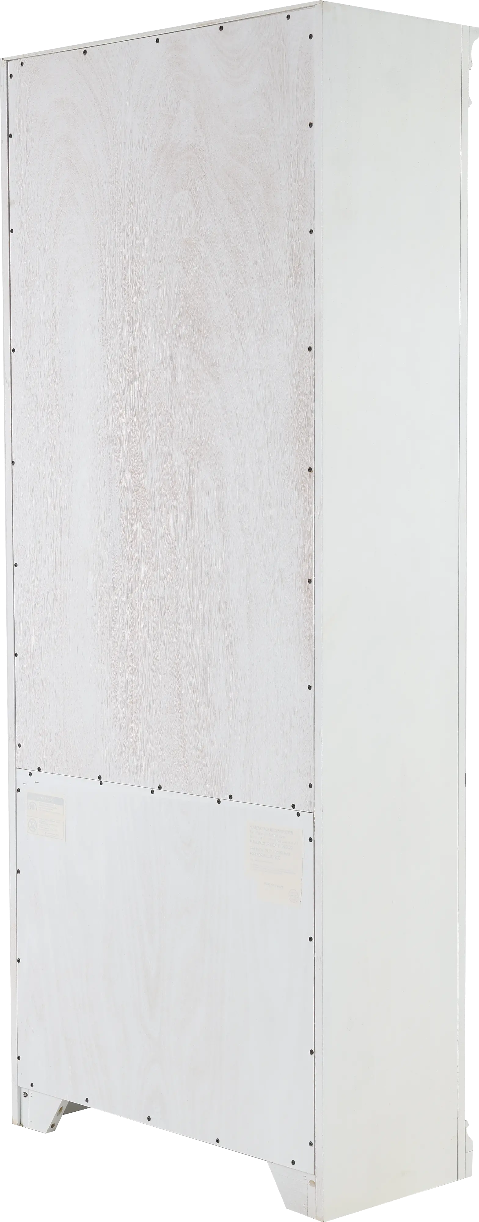 244-HO201 Magnolia Manor Antique White Bookcase-6