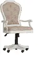 244-HO197 Magnolia Manor Antique White Desk Chair