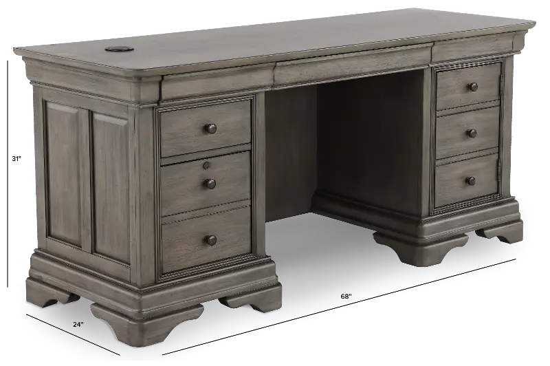 sinclair grey dresser Sinclair Ash Gray Credenza