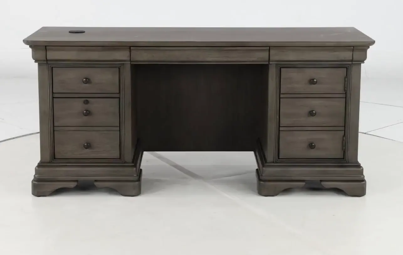 Sinclair Ash Gray Credenza-4