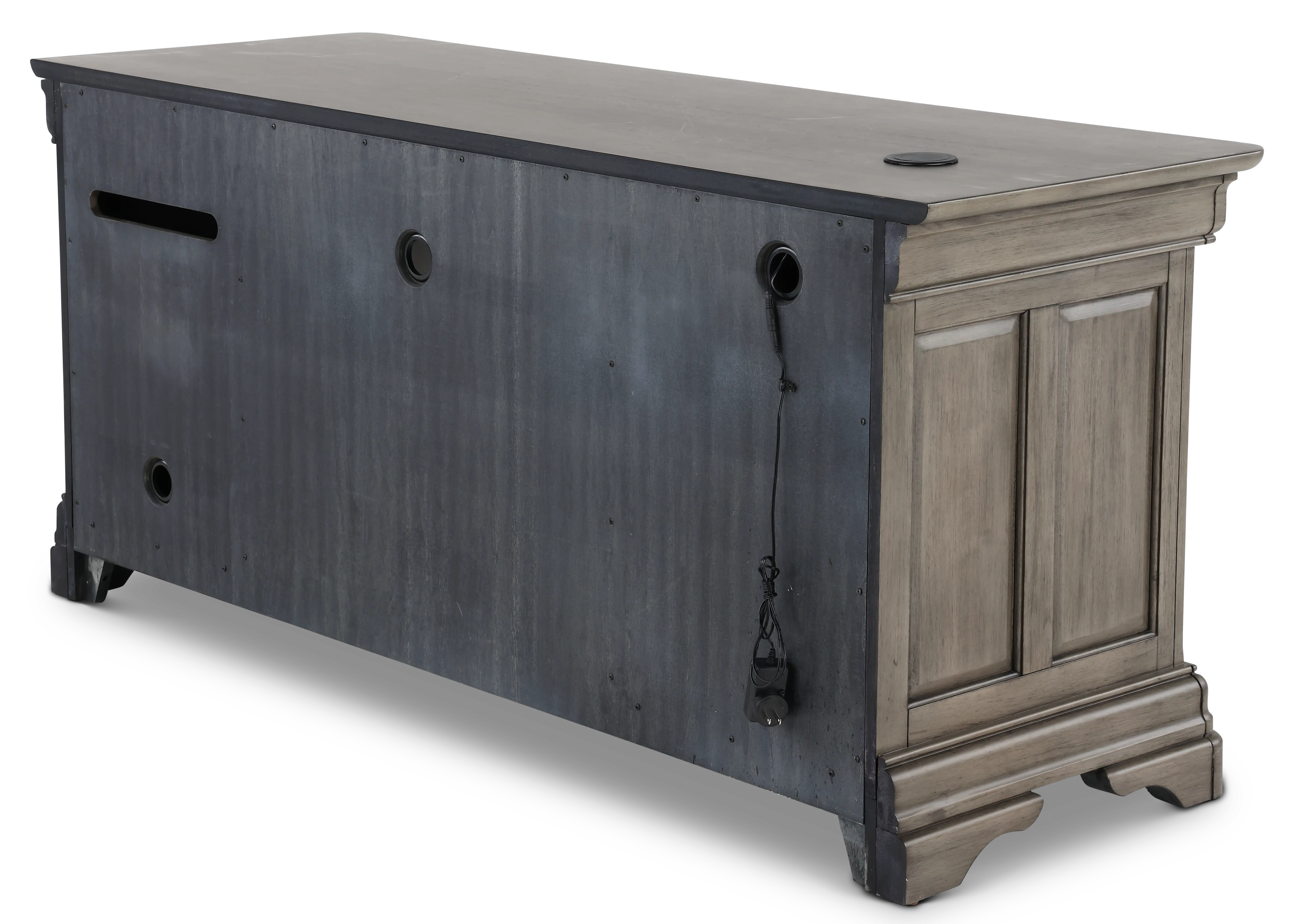 Sinclair Ash Gray Credenza-5