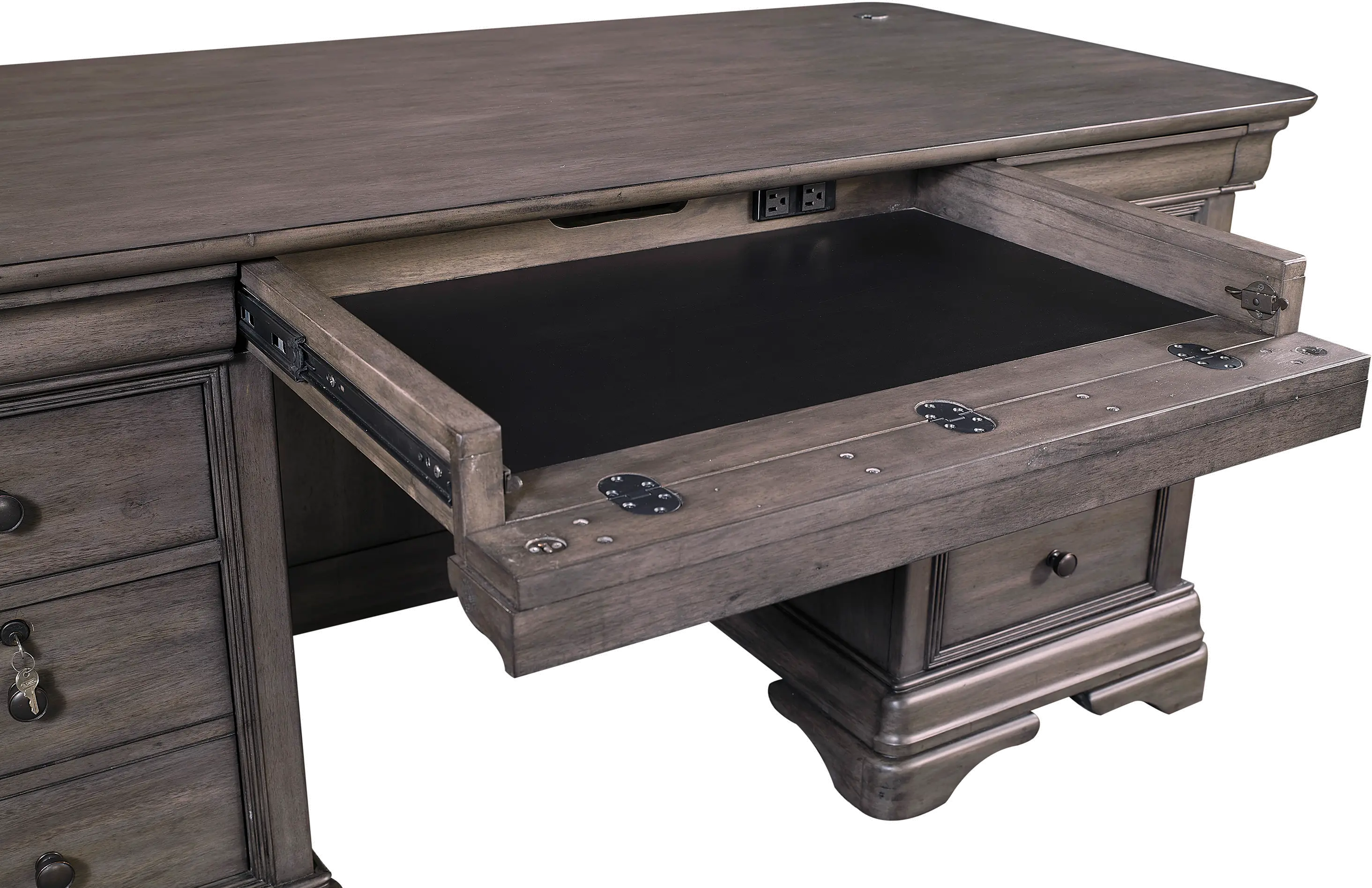 Sinclair Gray Executive Desk-7