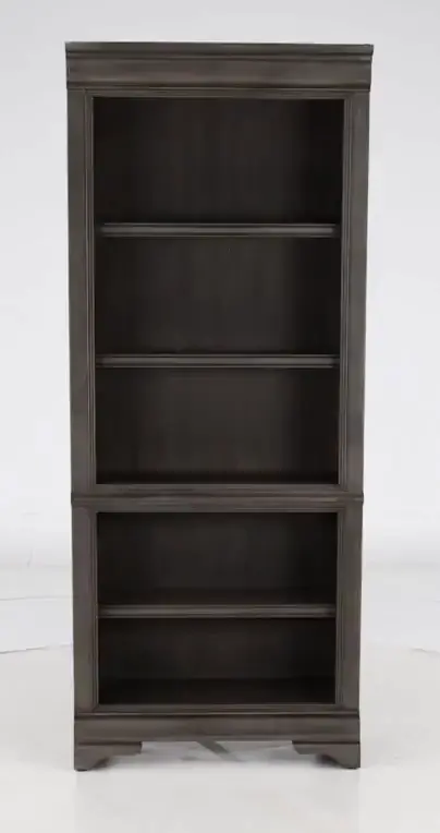 Sinclair Ash Gray Bookcase-8