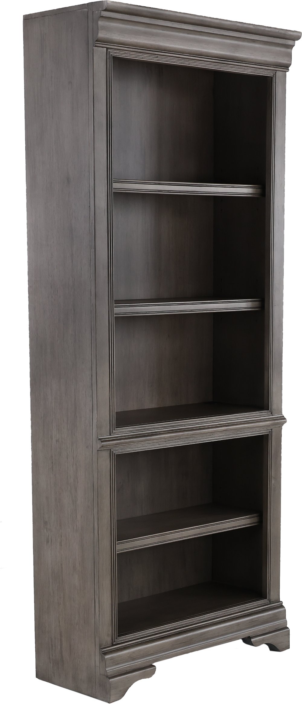 Sinclair Ash Gray Bookcase