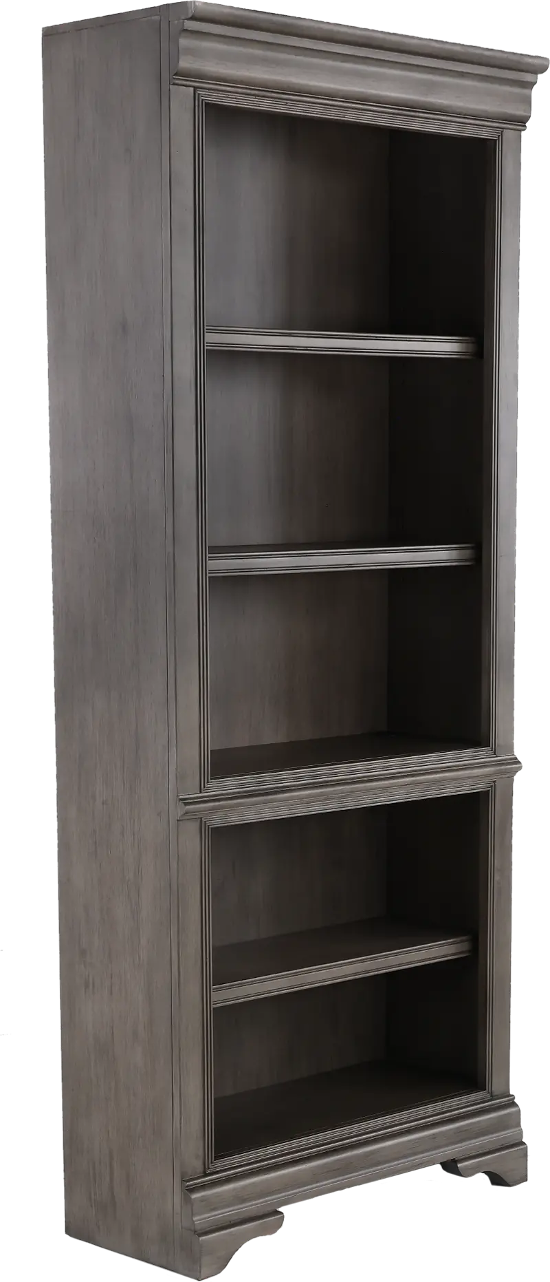 Sinclair Ash Gray Bookcase
