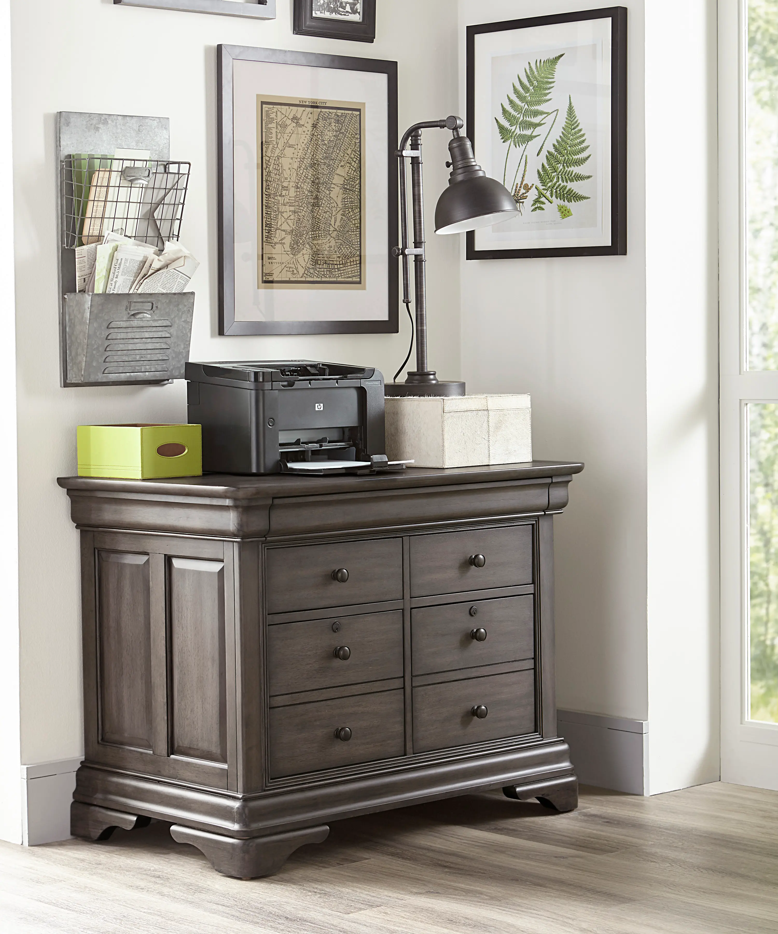 Sinclair Ash Gray Filing Cabinet-2