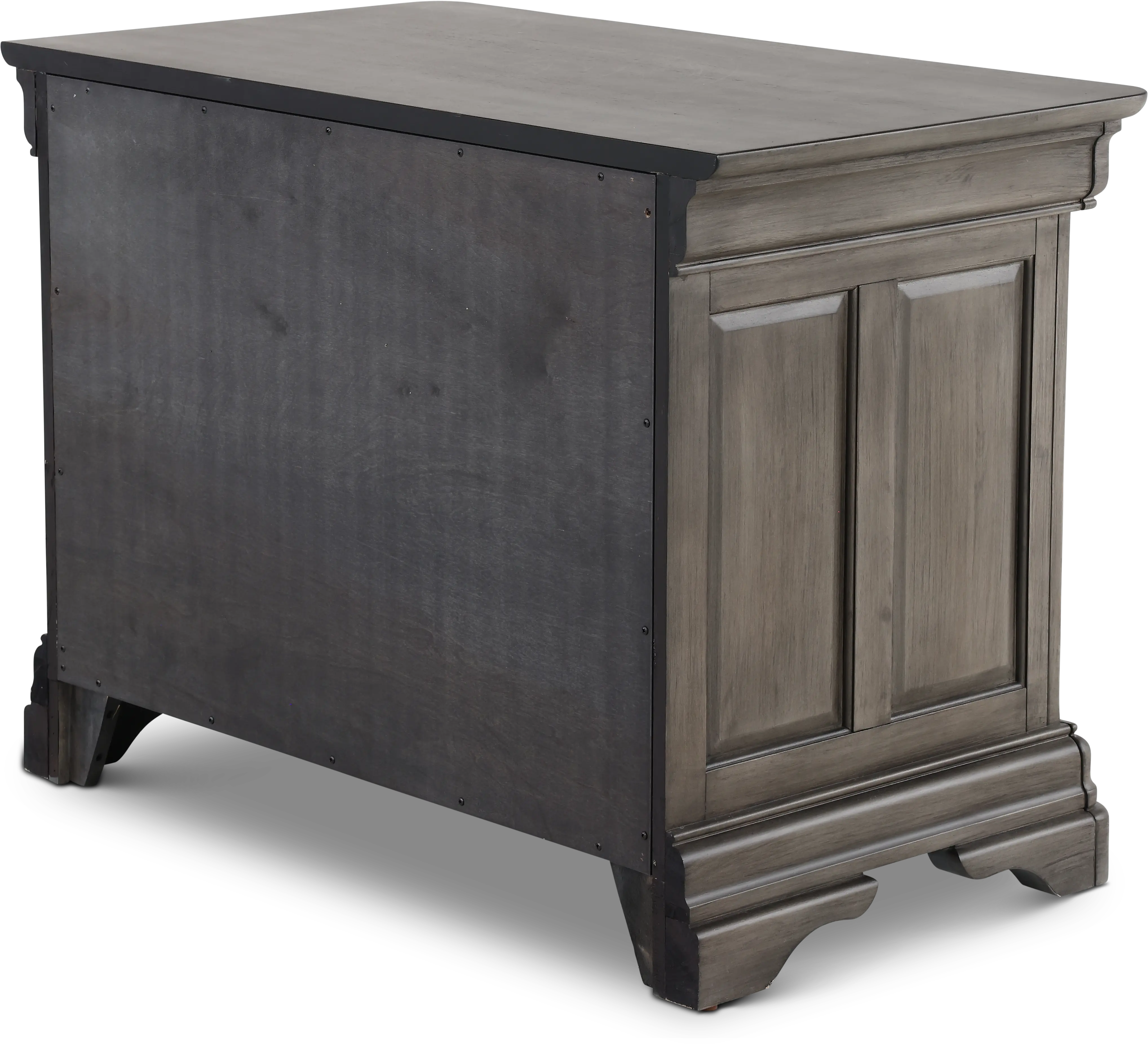 Sinclair Ash Gray Filing Cabinet-5