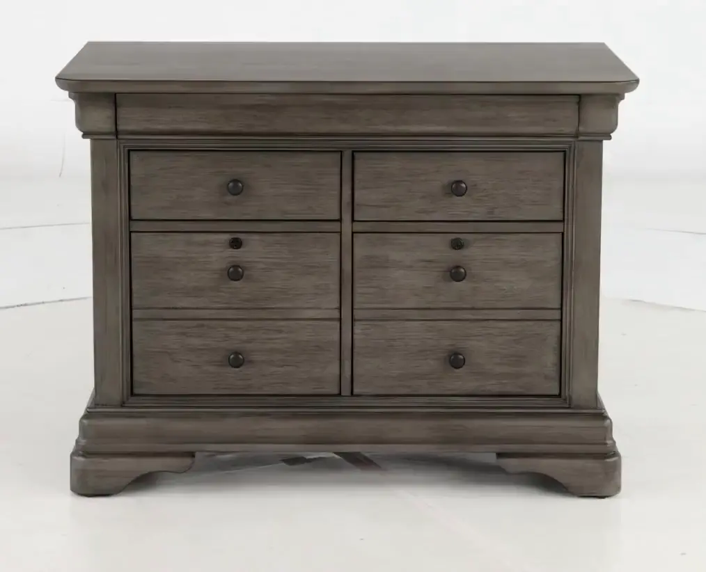 Sinclair Ash Gray Filing Cabinet-9