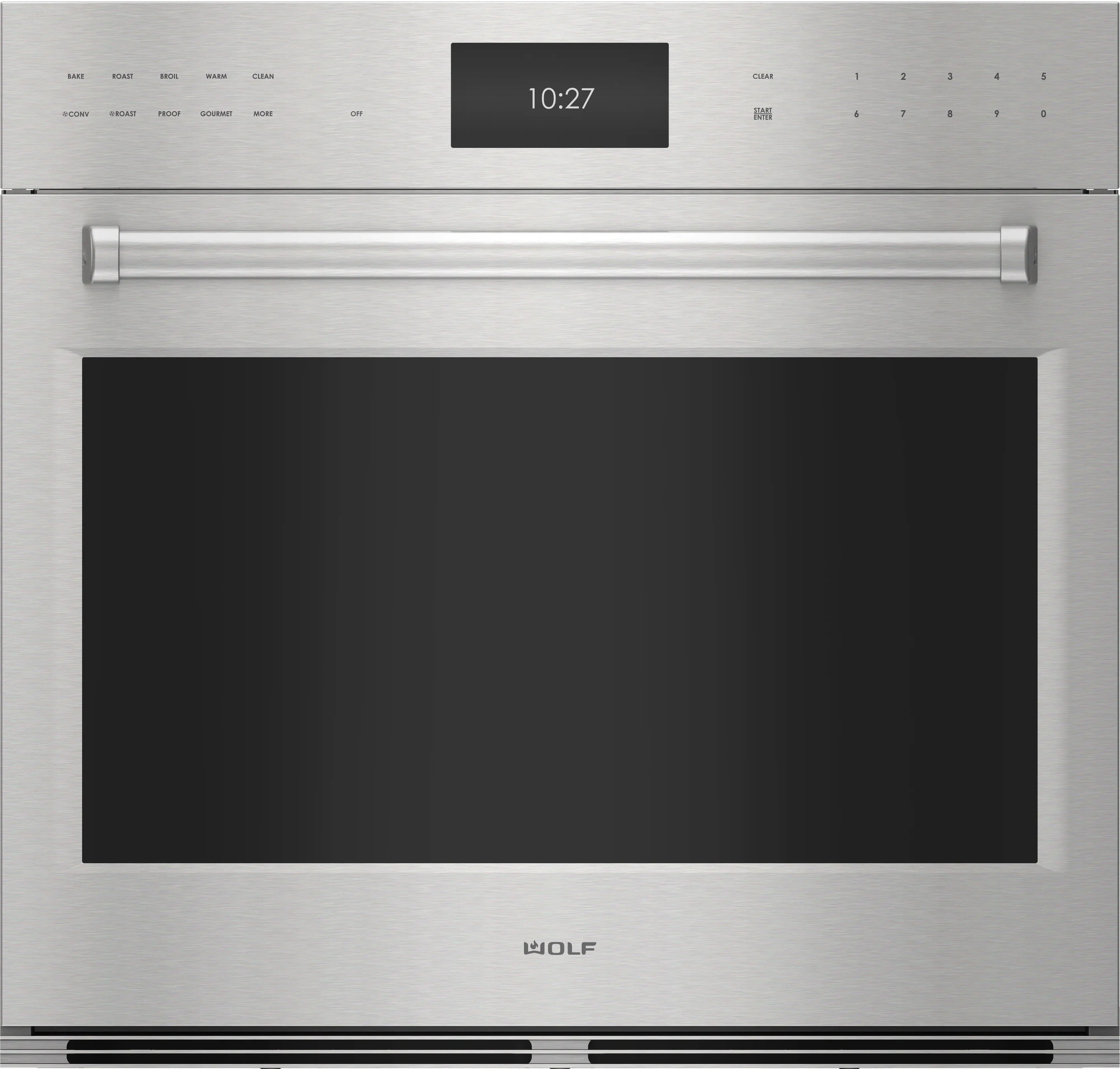 SO3050PE/S/P Wolf 30 Inch Contemporary Single Wall Smart Oven - Stainless Steel-2