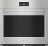 SO3050PE/S/P Wolf 30 Inch Contemporary Single Wall Smart Oven - Stainless Steel