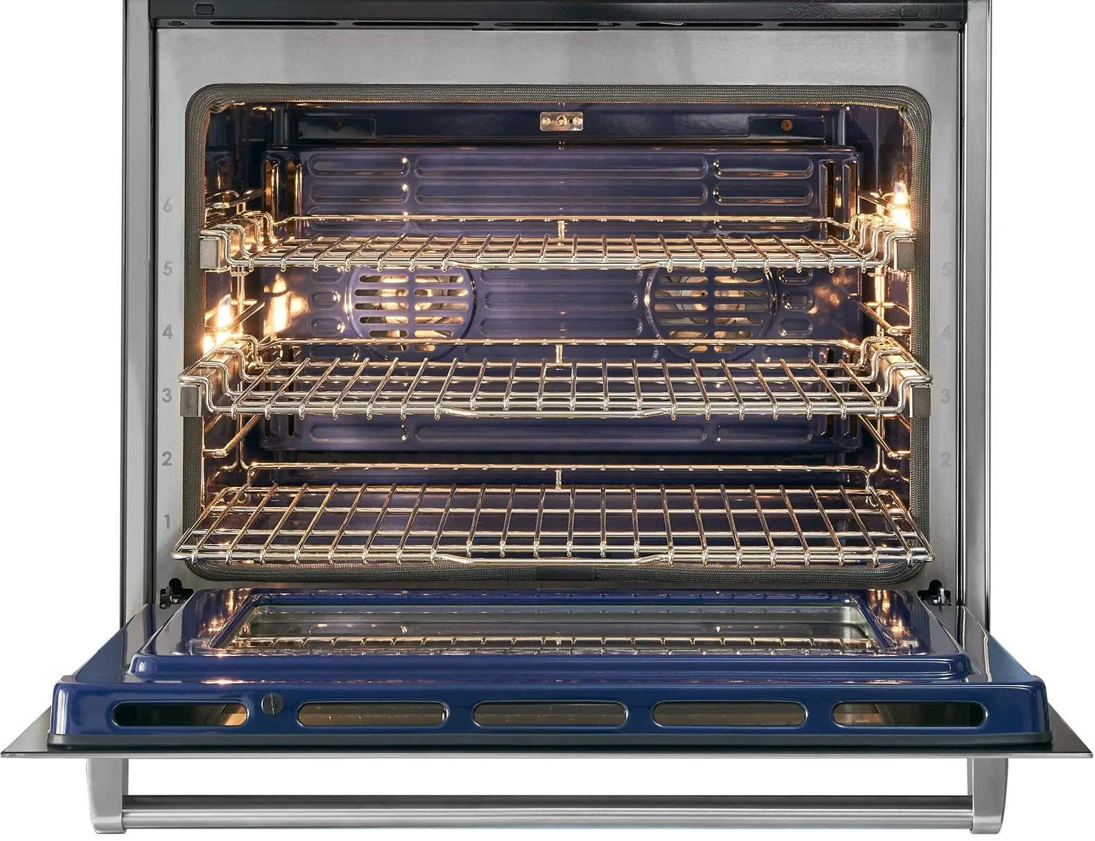 SO3050PE/S/P Wolf 30 Inch Contemporary Single Wall Smart Oven - Stainless Steel-1