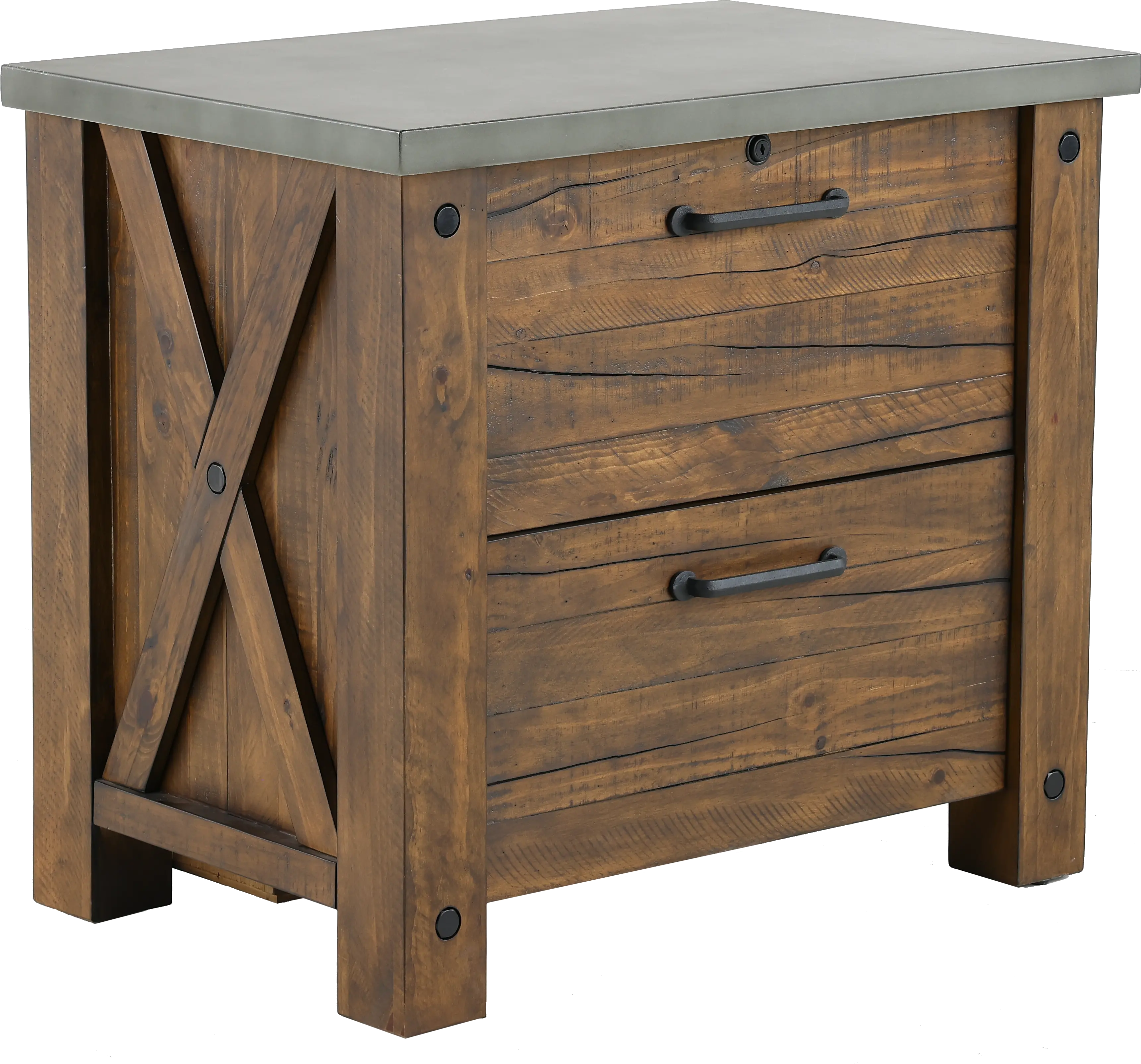 Jasper Brown File Cabinet-1