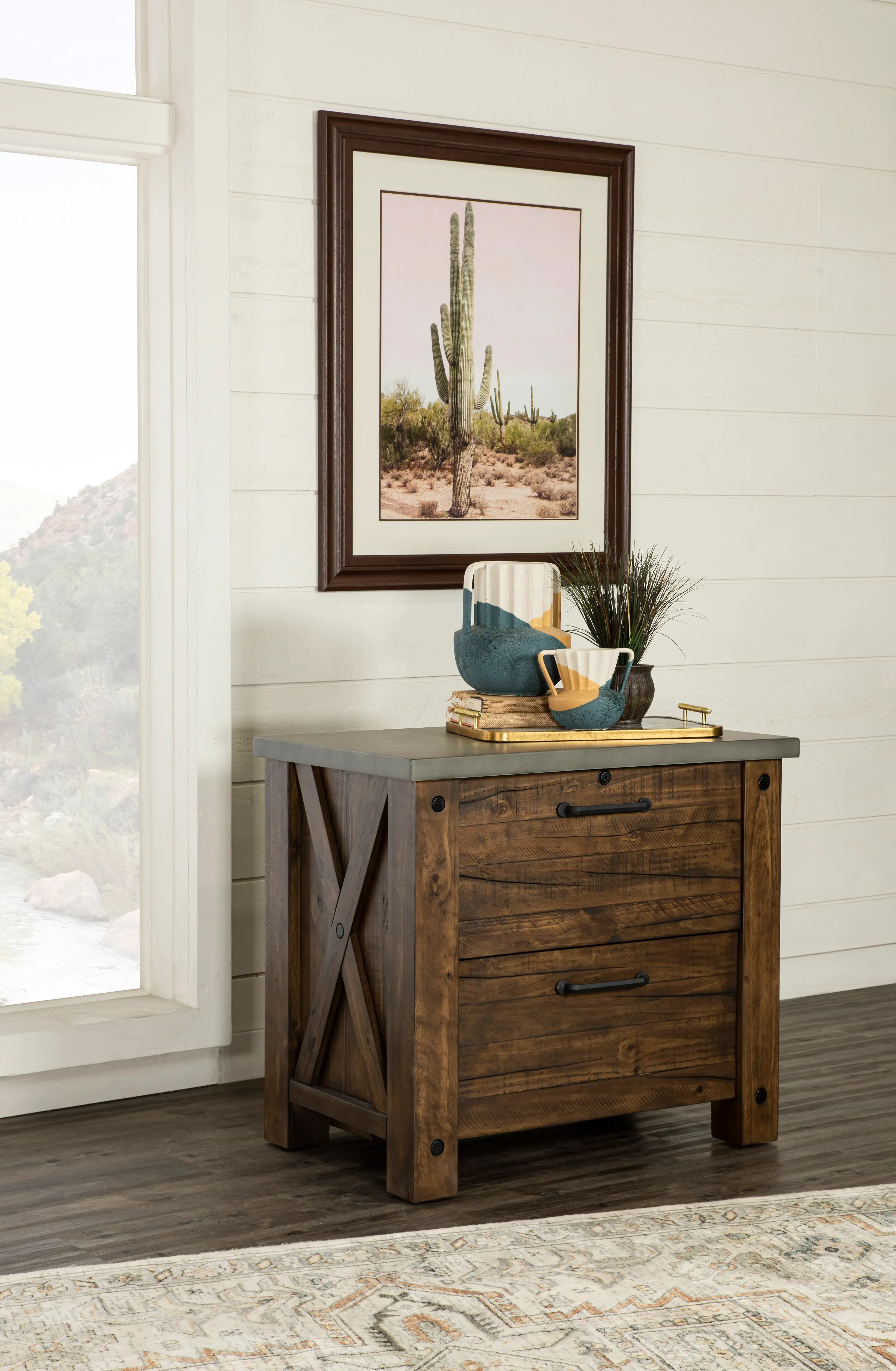 Jasper Brown File Cabinet-2