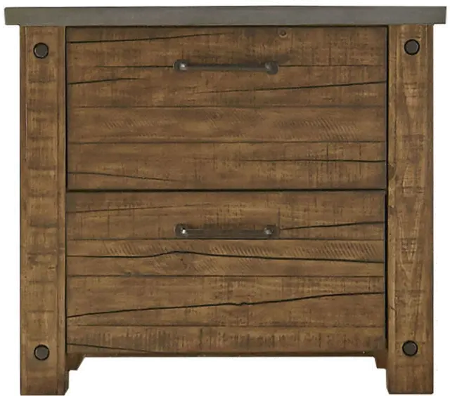 Jasper Brown File Cabinet-4