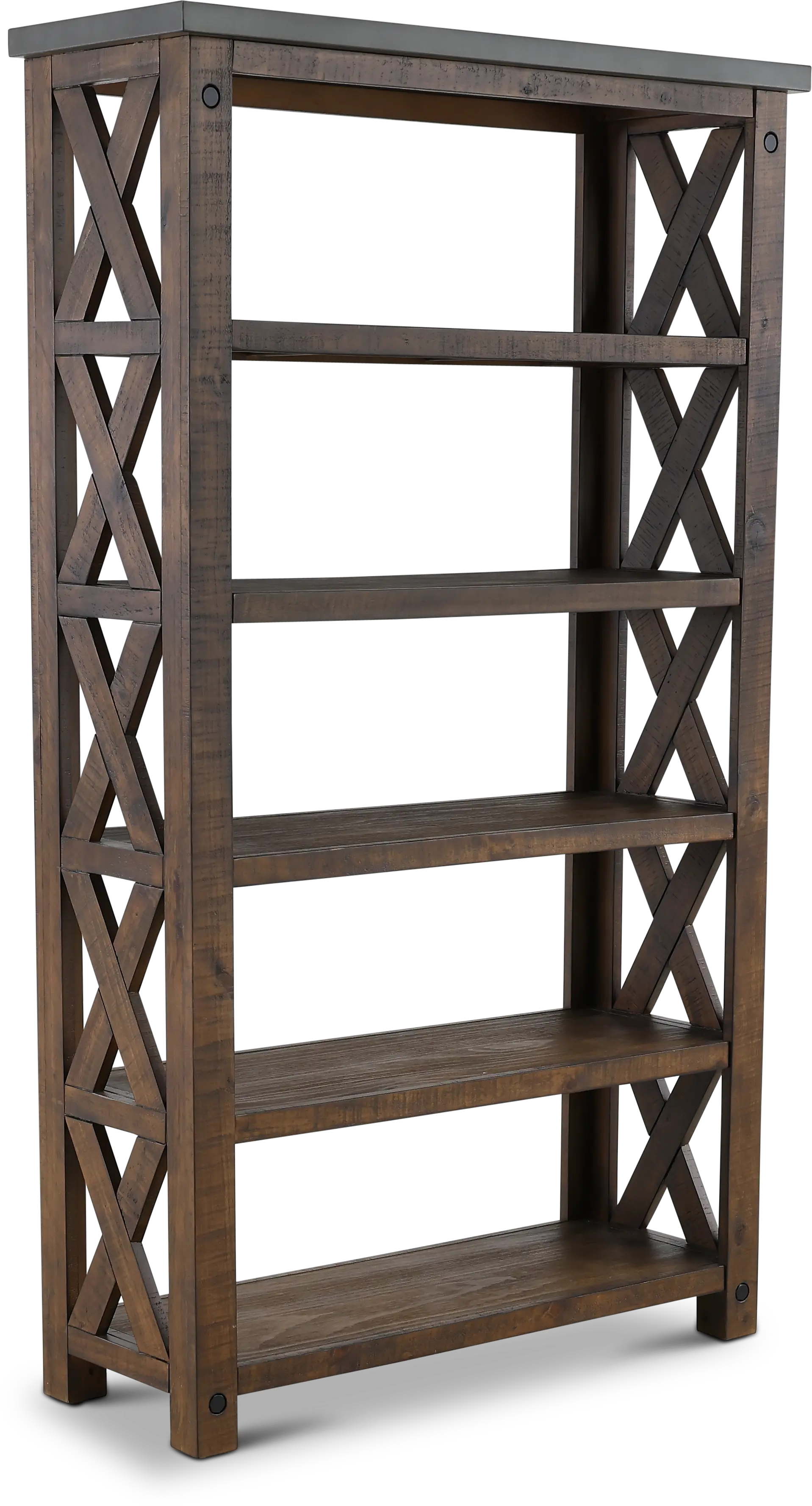Jasper Brown Bookcase-1