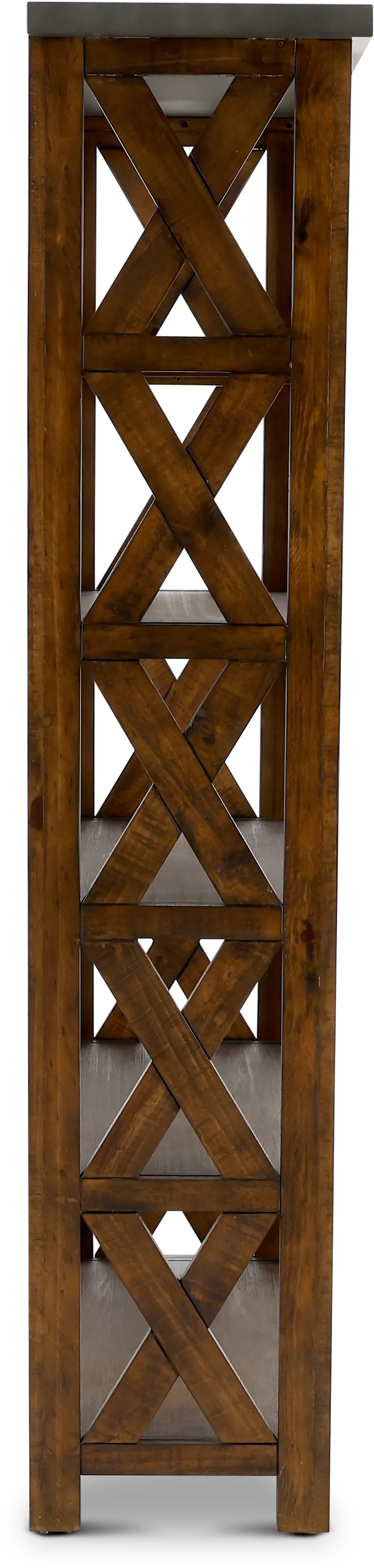 Jasper Brown Bookcase-7