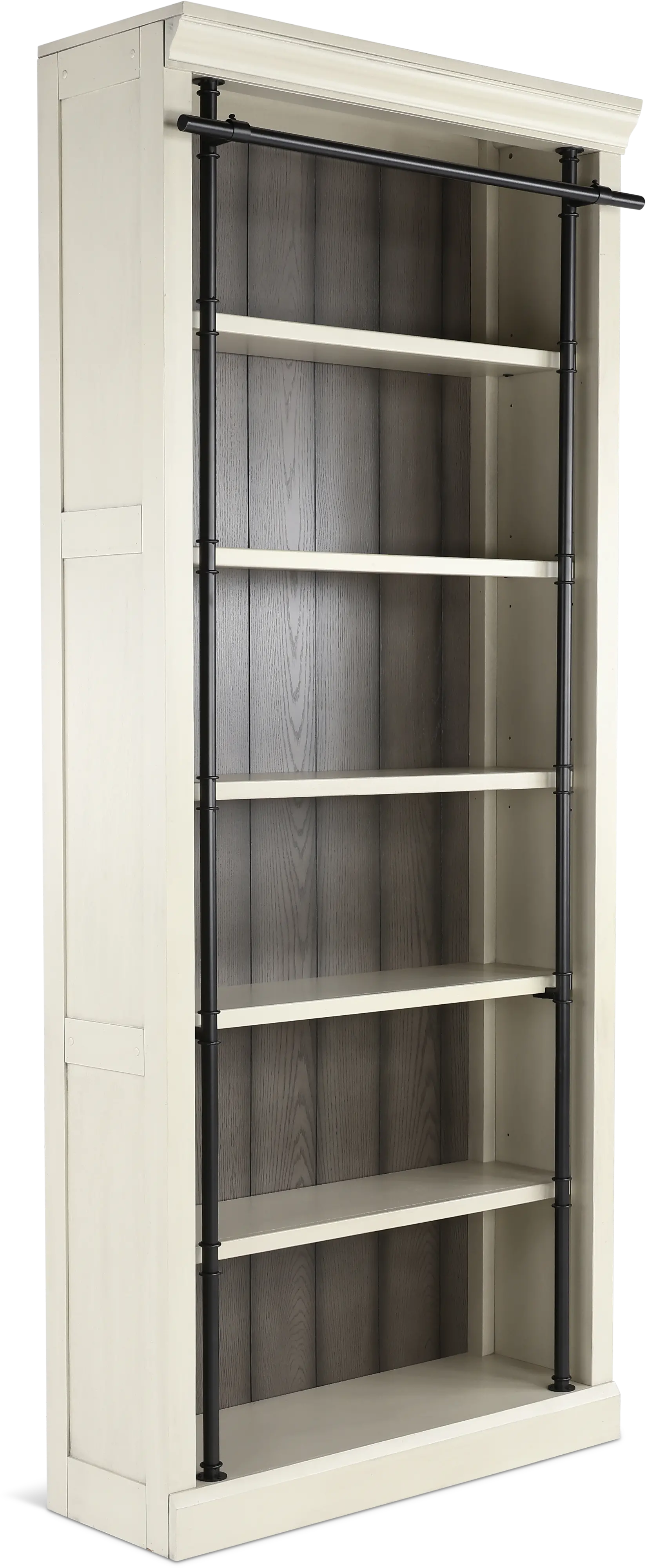 Toulouse 94  White Bookcase-4