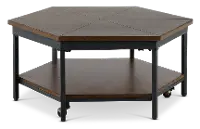 Ultimo Mocha Brown Coffee Table