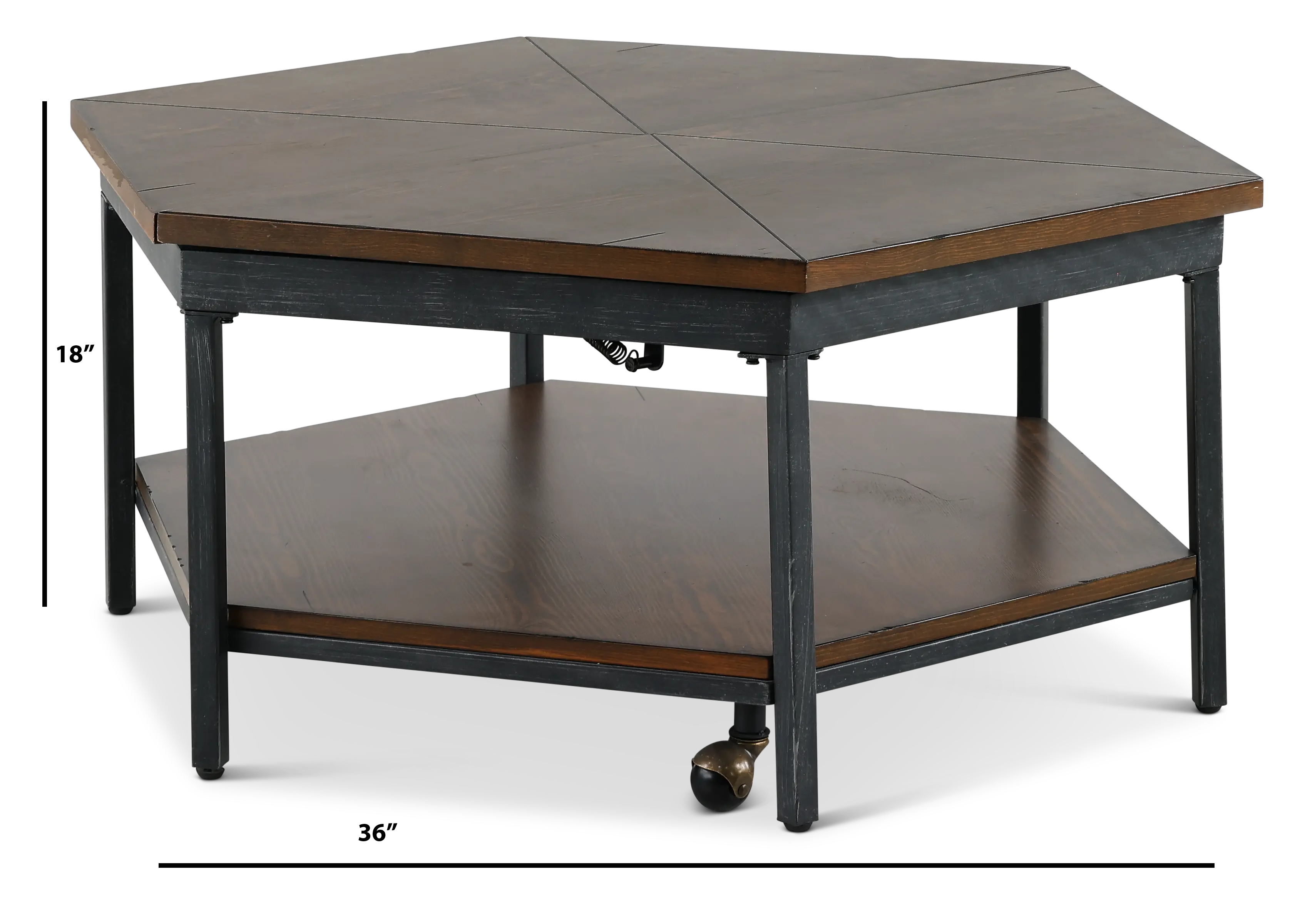 Ultimo Mocha Brown Coffee Table-3