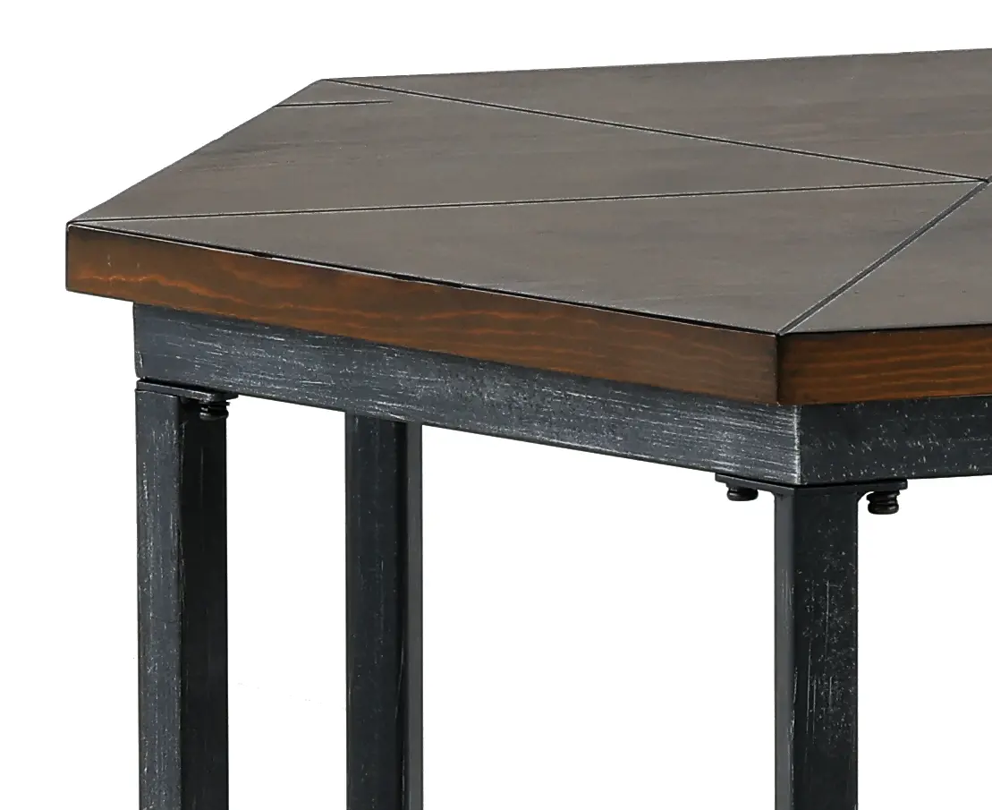 Ultimo Mocha Brown End Table-5
