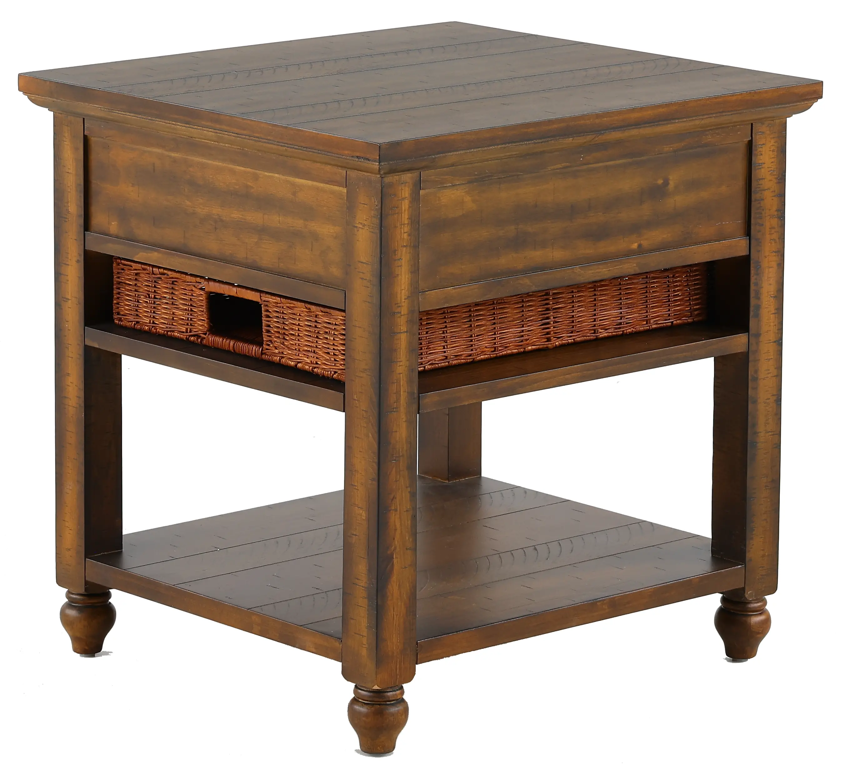 Cottage Lane Brown End Table-8