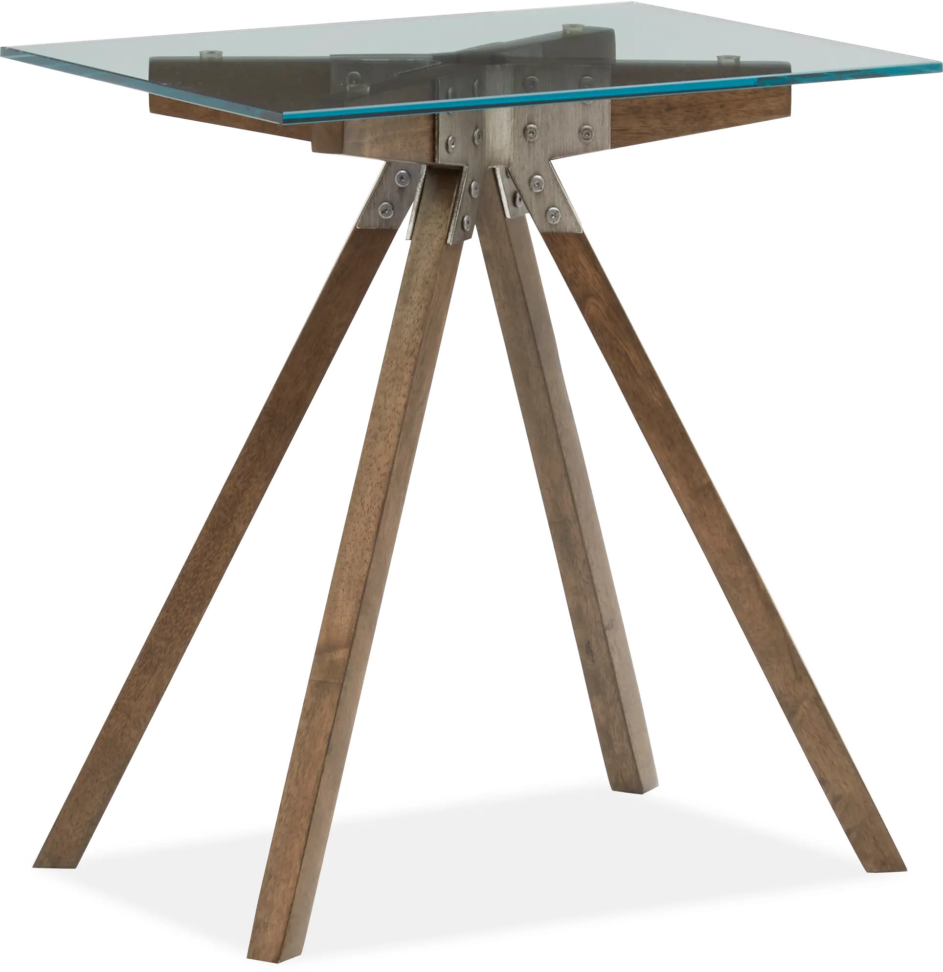 Exton Light Umber End Table-1