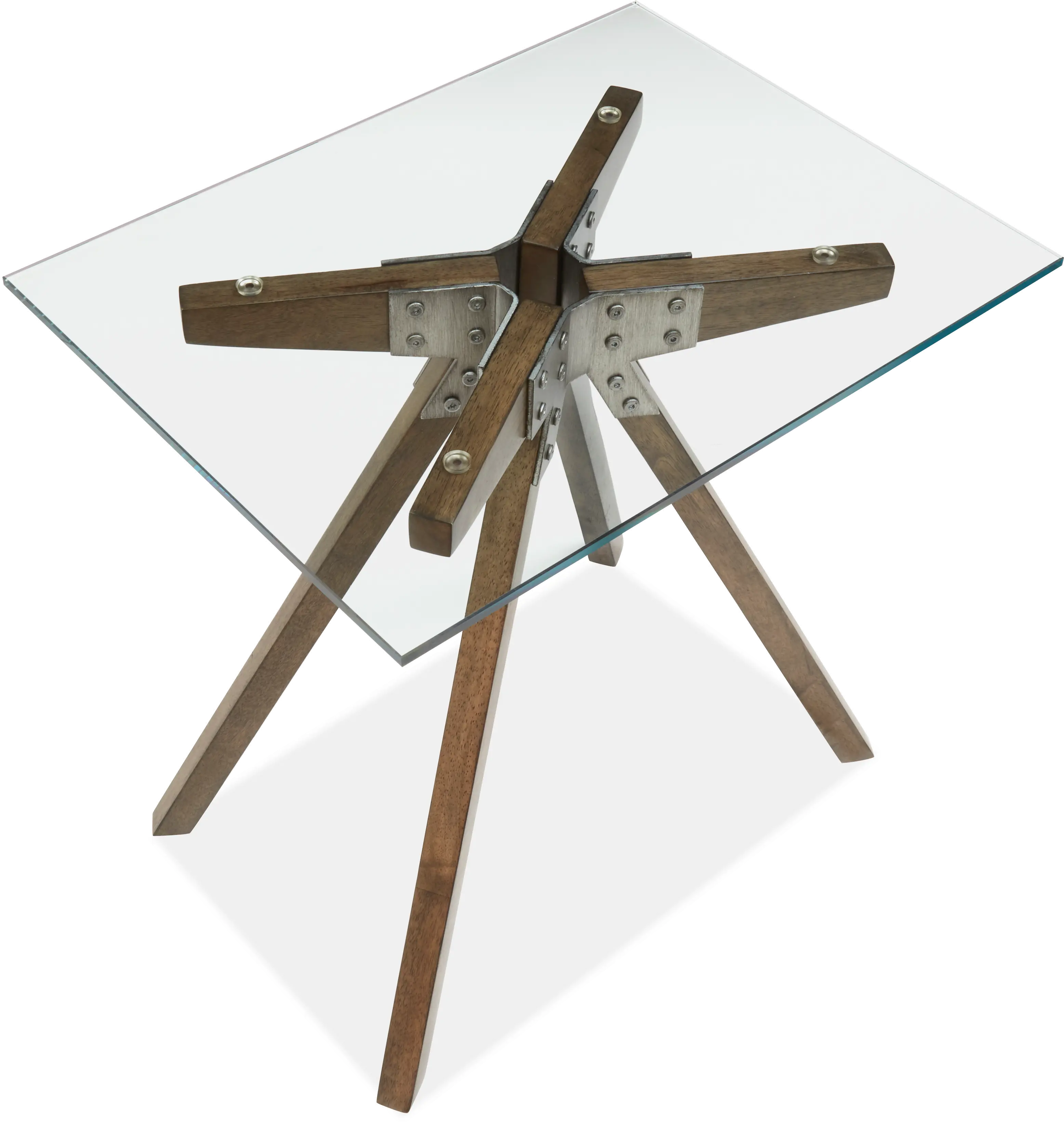 Exton Light Umber End Table-4