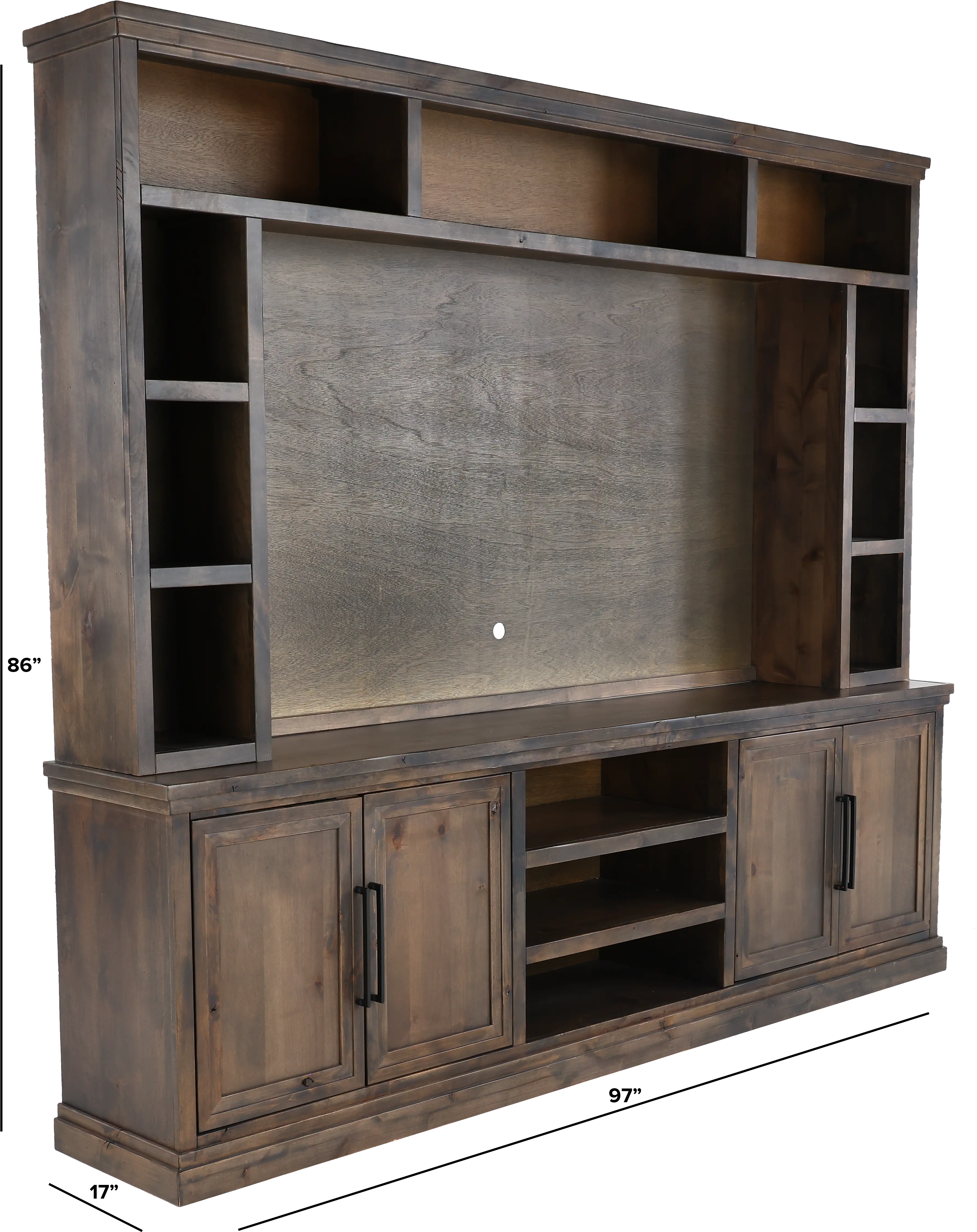 Monterey Java Brown Super Entertainment Center-1