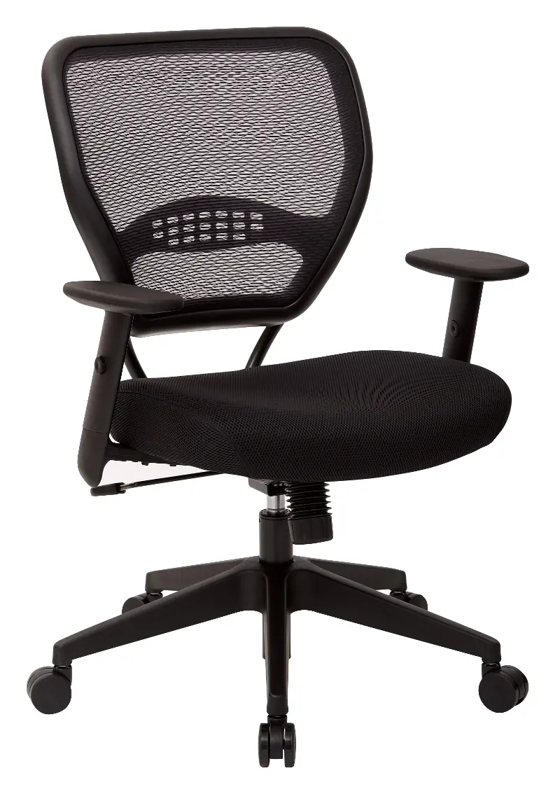 AirGrid Black Office Chair