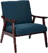 Davis Teal Blue Accent Chair