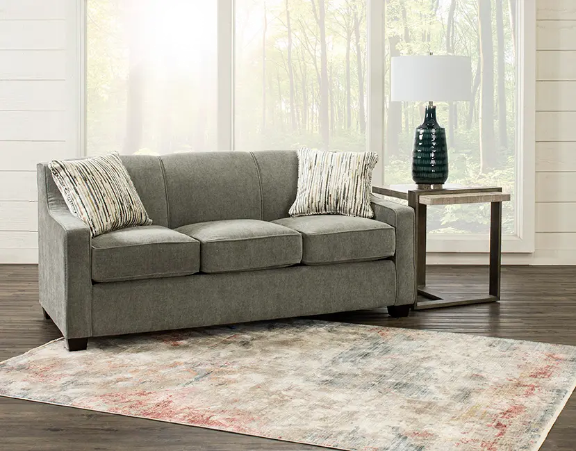 Marinette Gray Convertible Full Sleeper Sofa-2