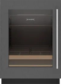 DEU2450BG/L SubZero 24 Inch Undercounter Beverage Center - Panel Ready, Left Hinge