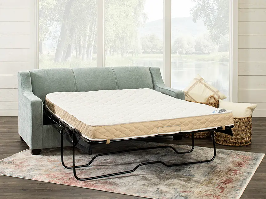 Marinette Light Gray Convertible Full Sleeper Sofa-5