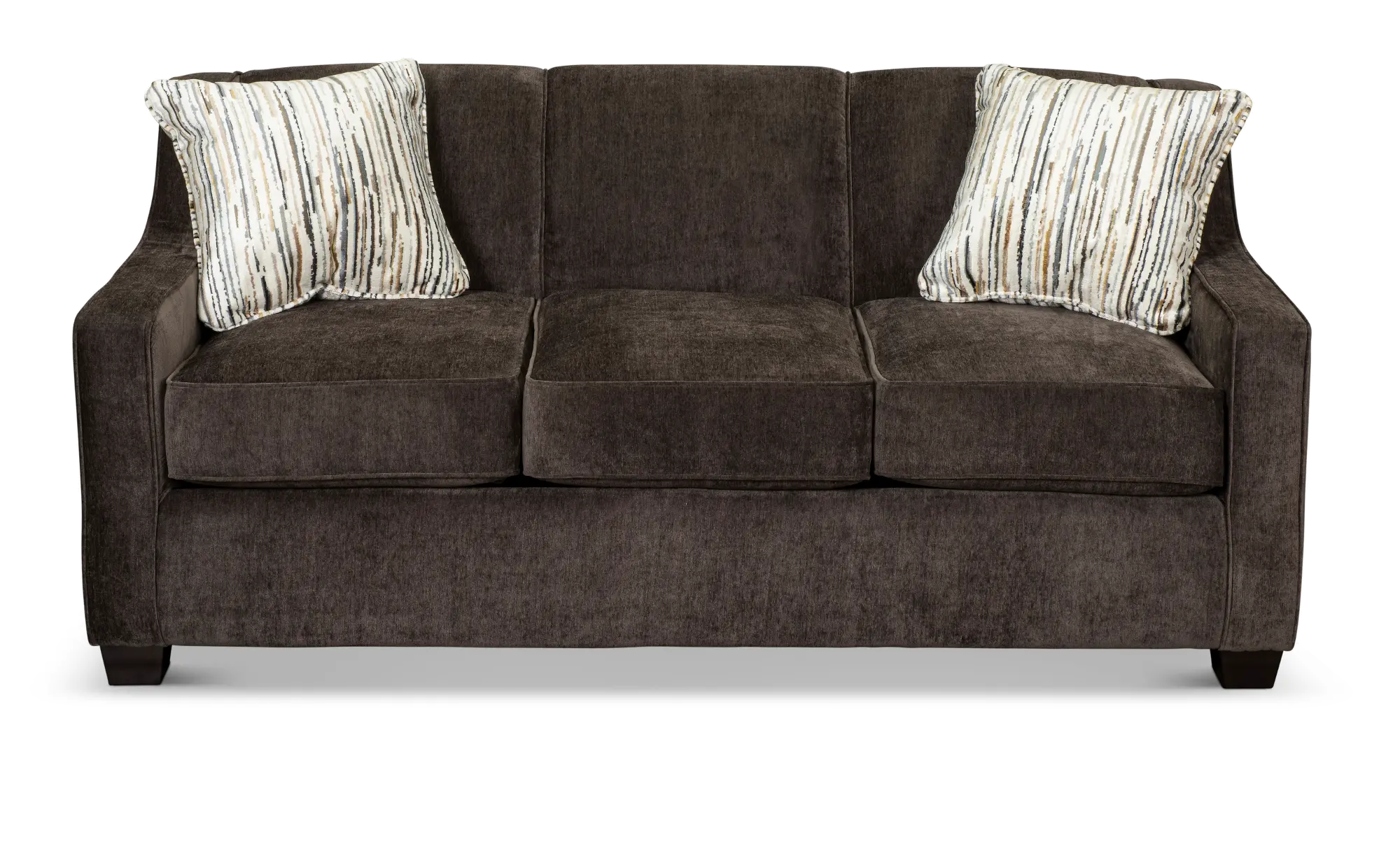 Marinette Dark Brown Convertible Full Sleeper Sofa-1