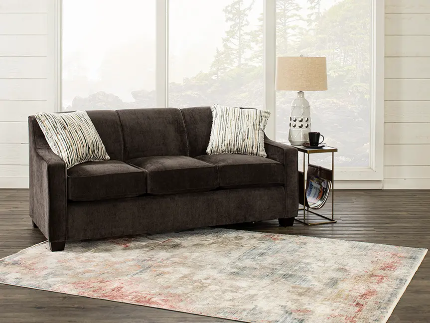 Marinette Dark Brown Convertible Full Sleeper Sofa-2