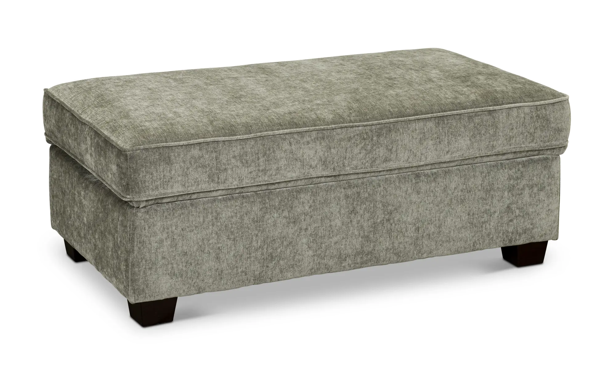 Marinette Gray Storage Ottoman-1