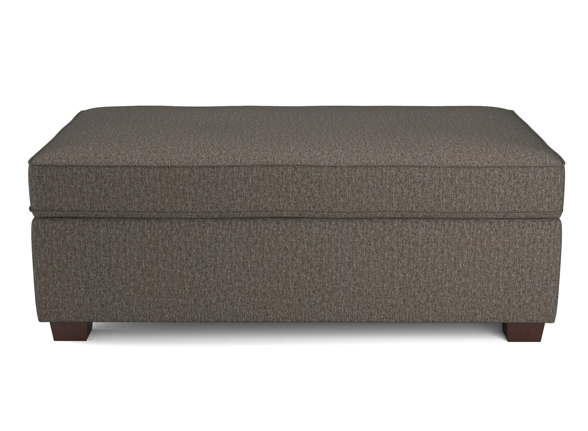 Marinette Dark Brown Storage Ottoman-5