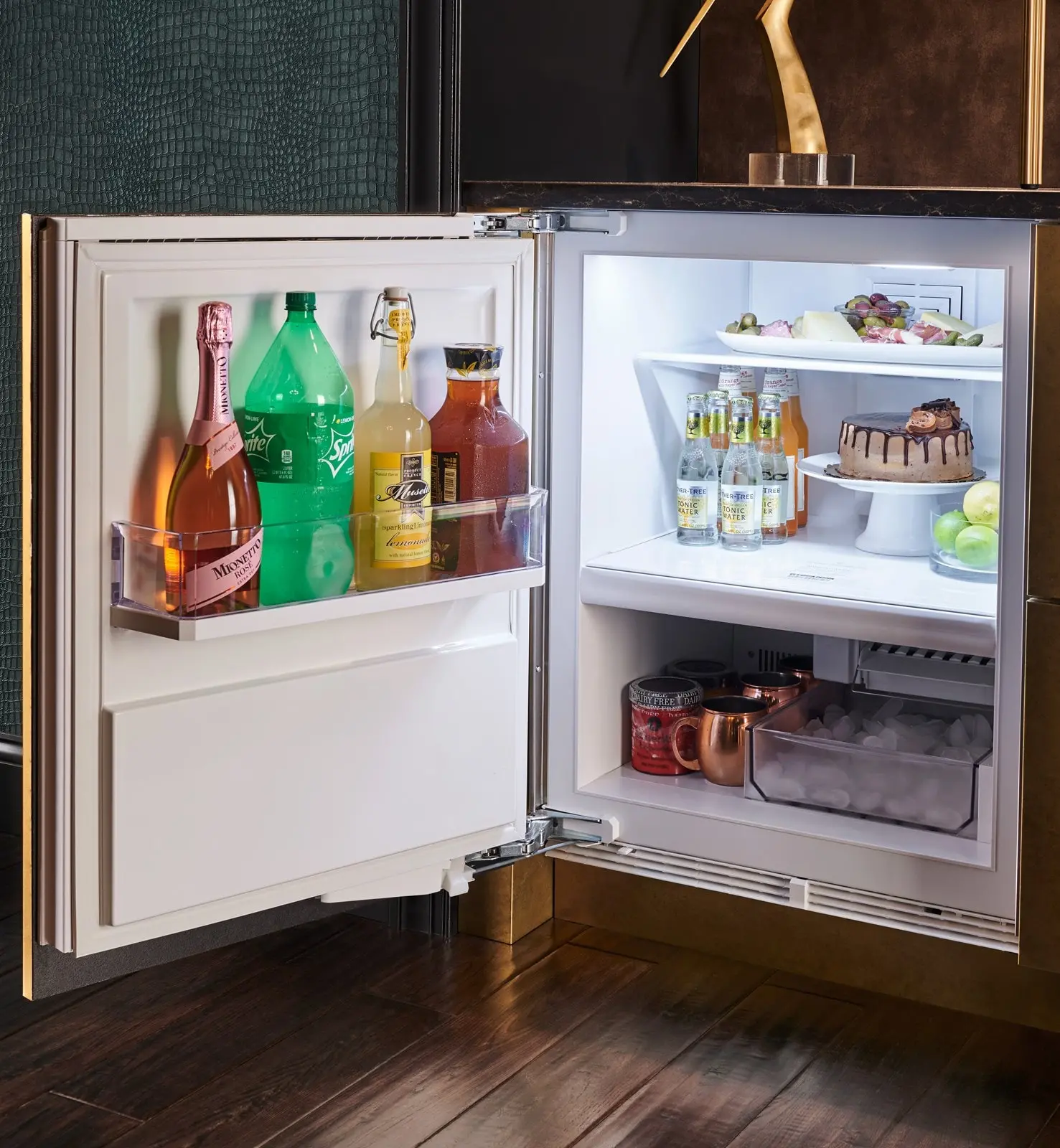 DEU2450CI/R Sub-Zero 24 Inch Designer Compact Refrigerator and Freezer - Panel Ready, Right Hinge-3