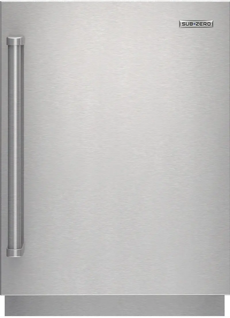 Sub-Zero 24 Inch Designer Compact Outdoor Refrigerator - Panel Ready, Right Hinge