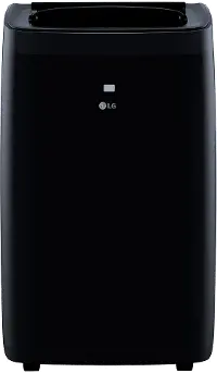 LP1021BSSM LG 10,000 BTU Smart WiFi Portable Air Conditioner - Black